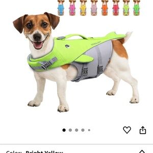 Dog Life Jacket - Neon Yellow